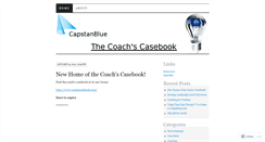 Desktop Screenshot of capstanblue.wordpress.com