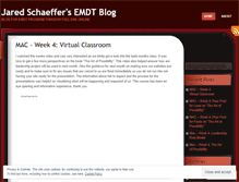 Tablet Screenshot of jaredschaefferedtech.wordpress.com