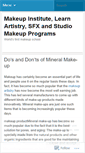 Mobile Screenshot of makeupschool.wordpress.com