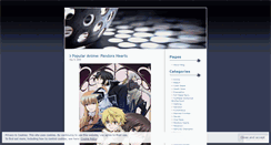 Desktop Screenshot of popularanime.wordpress.com