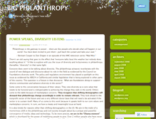 Tablet Screenshot of futurephilanthropy.wordpress.com