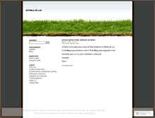 Tablet Screenshot of estreladeluz.wordpress.com
