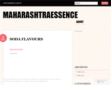 Tablet Screenshot of maharashtraessence.wordpress.com