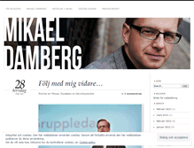 Tablet Screenshot of mikaeldamberg.wordpress.com