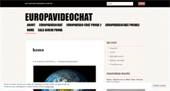 Desktop Screenshot of europavideochat.wordpress.com