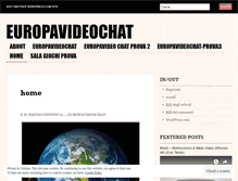 Tablet Screenshot of europavideochat.wordpress.com