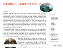 Tablet Screenshot of hogarjuandeavila.wordpress.com