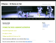 Tablet Screenshot of kdanse45.wordpress.com