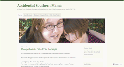 Desktop Screenshot of accidentalsouthernmama.wordpress.com