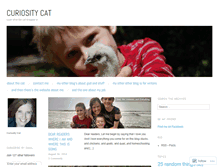 Tablet Screenshot of curiositycat.wordpress.com