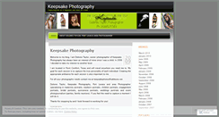 Desktop Screenshot of keepsakephotos.wordpress.com
