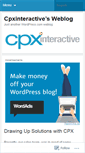 Mobile Screenshot of cpxinteractive.wordpress.com