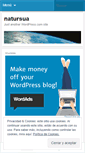 Mobile Screenshot of natursua.wordpress.com