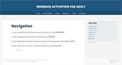 Desktop Screenshot of midbrainactivation.wordpress.com