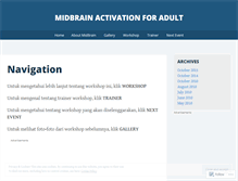 Tablet Screenshot of midbrainactivation.wordpress.com