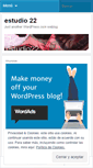 Mobile Screenshot of estudio22.wordpress.com