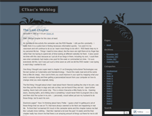 Tablet Screenshot of ctkac.wordpress.com