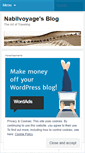 Mobile Screenshot of nabilvoyage.wordpress.com