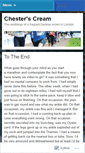Mobile Screenshot of chestercream.wordpress.com
