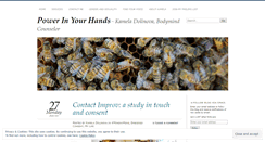 Desktop Screenshot of powerinyourhands.wordpress.com