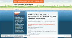 Desktop Screenshot of kinhdoanhhoachat.wordpress.com