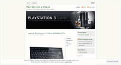Desktop Screenshot of playstation3cheap.wordpress.com