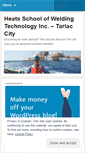 Mobile Screenshot of heatsschoolofweldingtechnology.wordpress.com