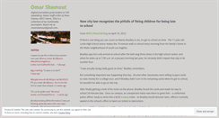 Desktop Screenshot of omarshamout.wordpress.com