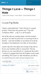 Mobile Screenshot of lovenhate.wordpress.com