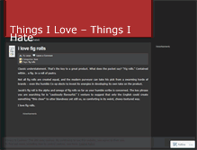 Tablet Screenshot of lovenhate.wordpress.com