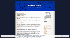 Desktop Screenshot of bluebirdstreet.wordpress.com