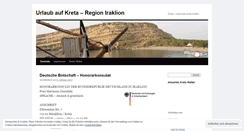 Desktop Screenshot of kretairaklion.wordpress.com