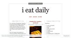 Desktop Screenshot of icookdaily.wordpress.com