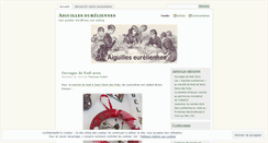 Desktop Screenshot of aiguilleseureliennes.wordpress.com
