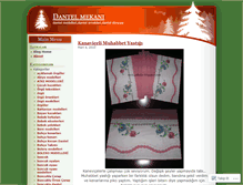 Tablet Screenshot of dantelmekani.wordpress.com