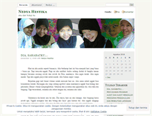 Tablet Screenshot of nedyahestika.wordpress.com