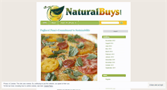 Desktop Screenshot of naturalbuysseattle.wordpress.com