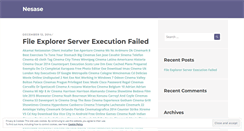 Desktop Screenshot of nesase.wordpress.com