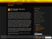 Tablet Screenshot of galletatuerta.wordpress.com
