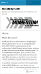 Mobile Screenshot of npucmomentum.wordpress.com