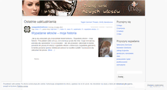 Desktop Screenshot of nawypadaniewlosow.wordpress.com