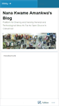 Mobile Screenshot of amankwa.wordpress.com
