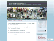 Tablet Screenshot of amankwa.wordpress.com
