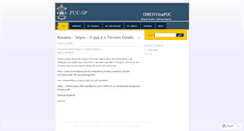 Desktop Screenshot of direitonapuc.wordpress.com