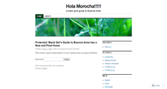Desktop Screenshot of blackgirlsguidetobuenosaires.wordpress.com