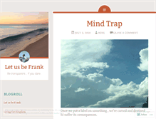 Tablet Screenshot of letusbefrank.wordpress.com