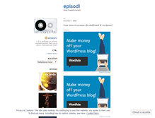 Tablet Screenshot of episodi.wordpress.com