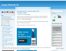 Tablet Screenshot of juegosnintendods.wordpress.com