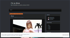 Desktop Screenshot of imadivaa.wordpress.com