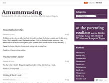 Tablet Screenshot of musingmum.wordpress.com